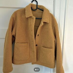 Cozy Uniqulo Sherpa Jacket Size S
